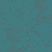 Papier peint Helleborus de Farrow & Ball avec motif floral maximaliste