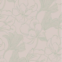 Papier peint Helleborus de Farrow & Ball avec motif floral maximaliste