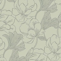 Papier peint Helleborus de Farrow & Ball avec motif floral maximaliste