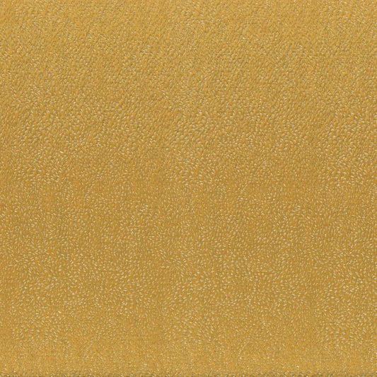 Tissu Hima Casamance, motifs cristaux de neige en jacquard, jaune