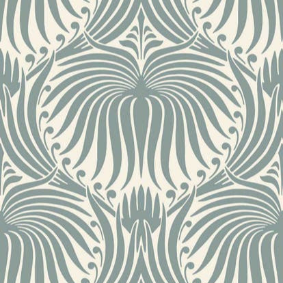 Papier peint Lotus 2053 motif floral style Belle Époque