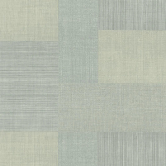 papier peint Mestizo Casamance, patchwork texturé raffiné