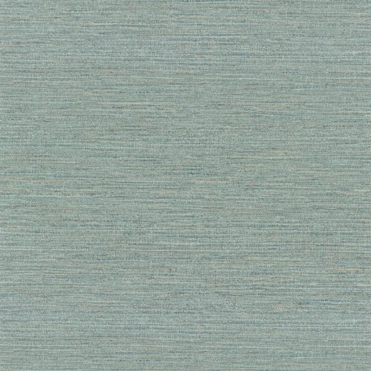 Papier peint Occitan Casamance, uni mat effet textile, bleu
