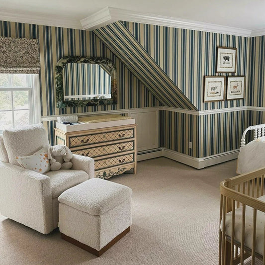 Papier Peint Tented Stripe l Farrow & Ball