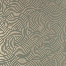 Papier peint Tourbillon de Farrow & Ball avec motif tourbillonnant Art Déco