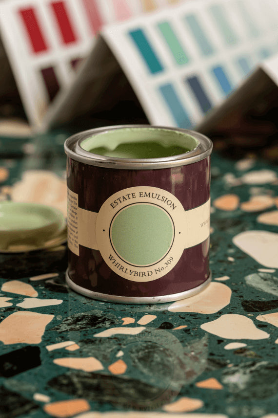 Echantillon Peinture Farrow & Ball Whirlybird No.309 – vert lumineux et vivifiant