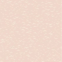 Papier peint Yukutori de Farrow & Ball avec motif géométrique d'oiseaux japonais