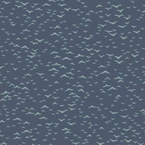 Papier peint Yukutori de Farrow & Ball avec motif géométrique d'oiseaux japonais