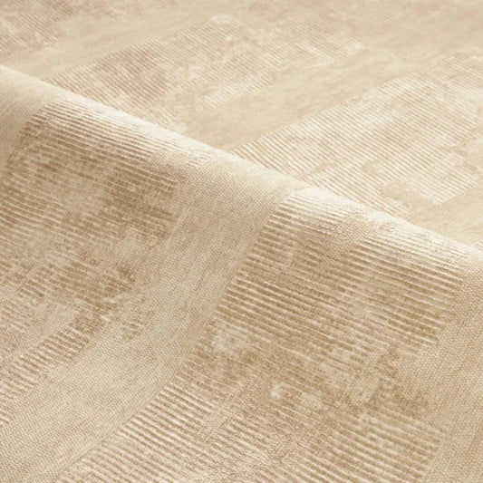 Zoom, papier peint Zumaia Casamance, effet mur minéral texturé
